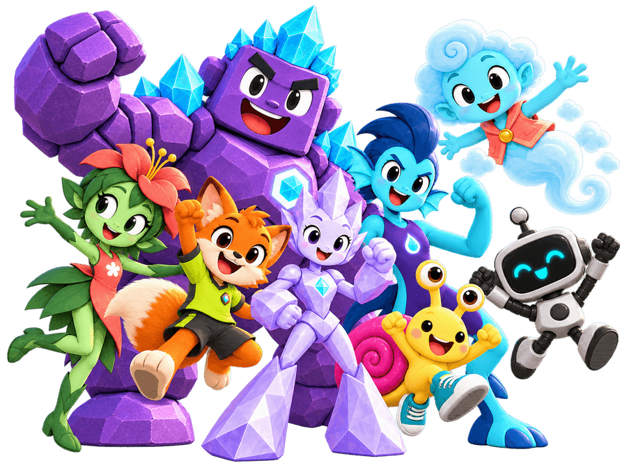 Os avatares do Level Up